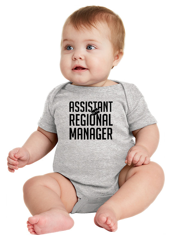 Asst. to the Regional Manager The Office Baby Bodysuit DesignerTeez