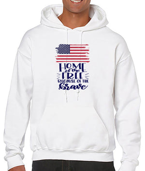 Home of the Free Because of the Brave - T-shirt/Hoodie