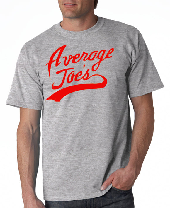 DIRTYRAGZ Dodgeball Movie Average Joes Shirt - Funny Mens Tshirts Movie Jerseys Average Joes Dodgeball Costume Graphic Tee