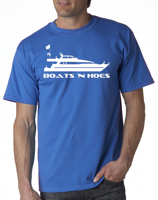 Boats and Hoes T-shirt From Popular Movie Step Brothers 