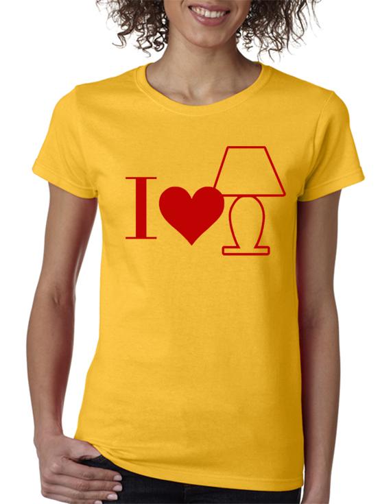 I Love Lamp t-shirt Anchorman Inspired