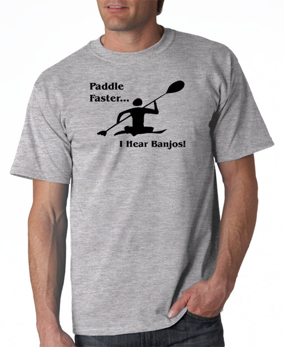 Paddle Faster T-shirt & Tanks