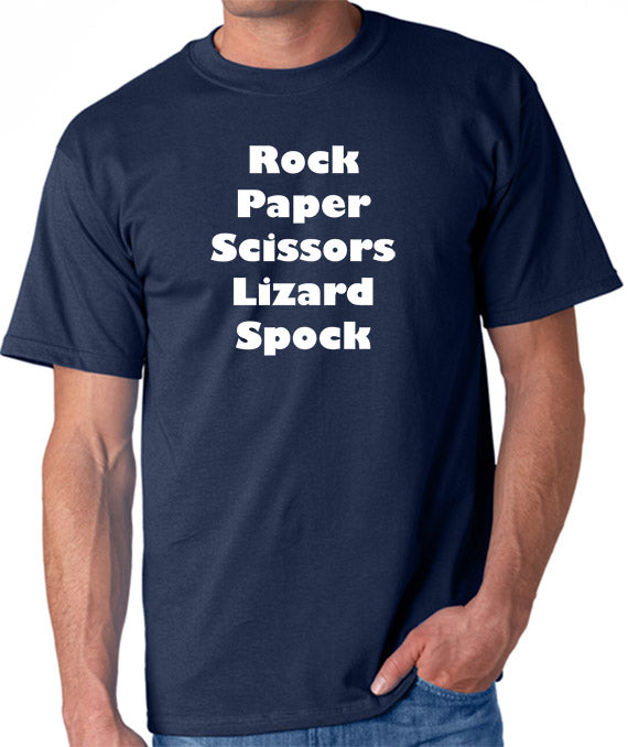 Rock Paper Scissors Lizard Spock Shirt