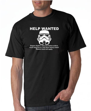 SALE | Empire Help Wanted Star Wars inspired T-shirt