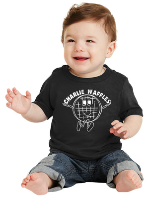 Charlie Waffles Infant T-shirt Inspired by two and a Half Men TV Show