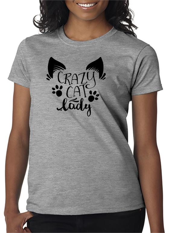 Crazy Cat Lady T-shirt and Hoodie