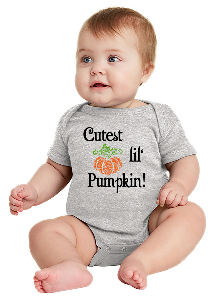 Cutest Lil Pumpkin Baby Bodysuit
