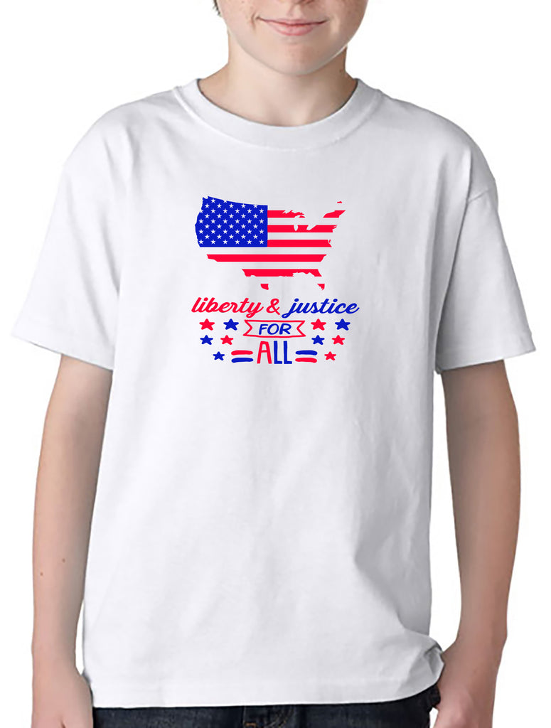 Liberty and Justice for All - YOUTH T-Shirt/Hoodie