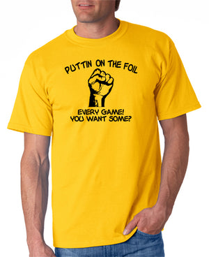 Puttin On The Foil T-shirt - Slap Shot T-shirt