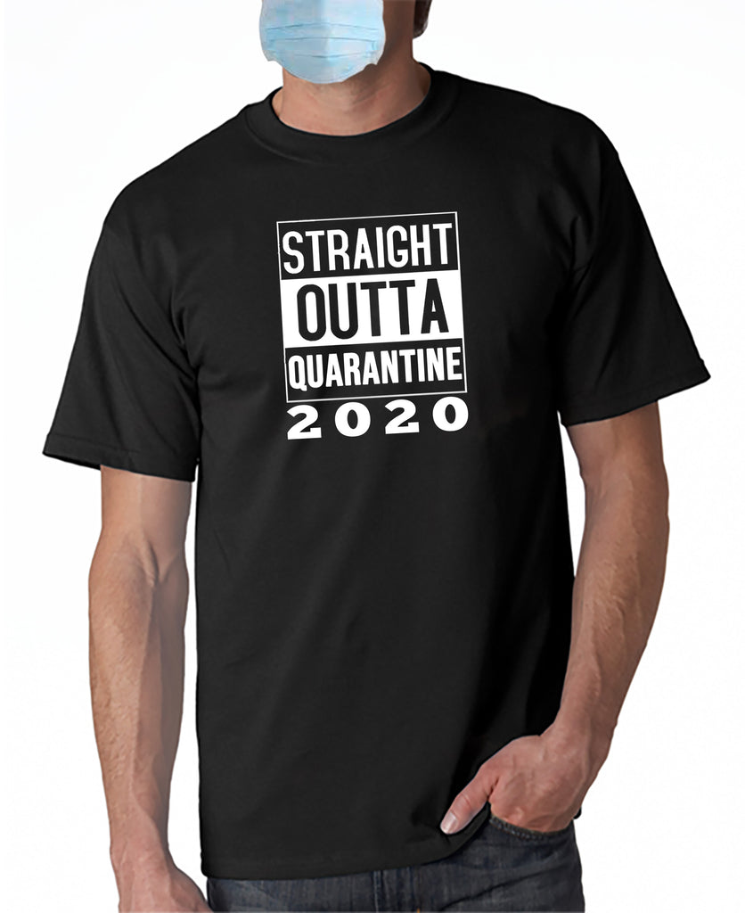 Straight Outta Quarantine - T-Shirt CoVid-19