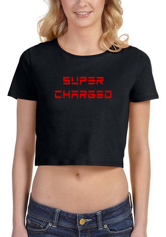 Super Charged Junior's Crop Top - LIMITED QUANTITY!!