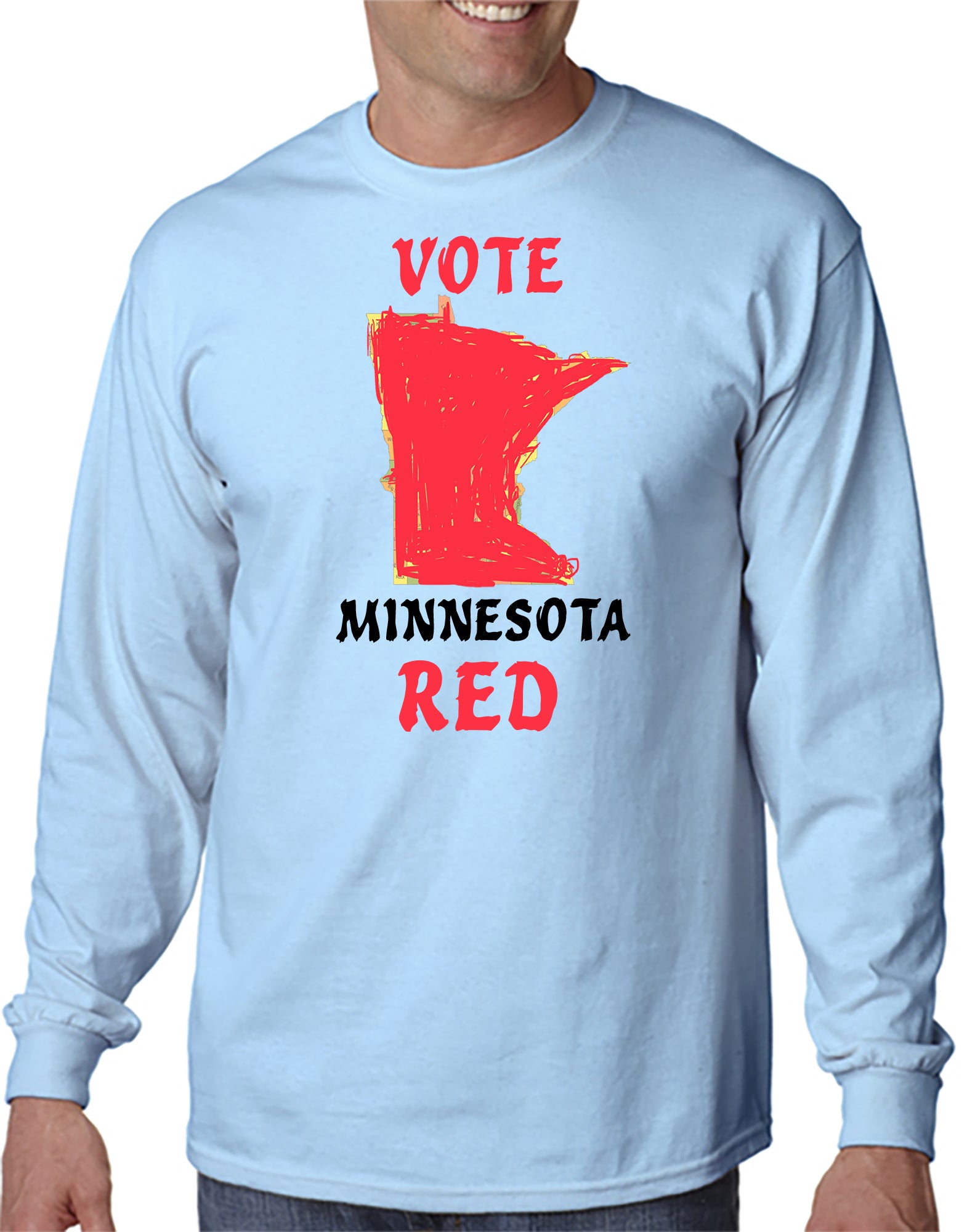 Go Red Minnesota T-shirt Vote – Designerteez