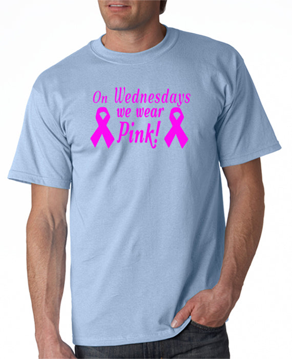 On Wednesday We Wear Pink Breast Cancer Mean Girls Jersey Pink Custom Name Baseball  Jersey Shirt