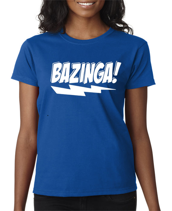 bazinga t shirt women's