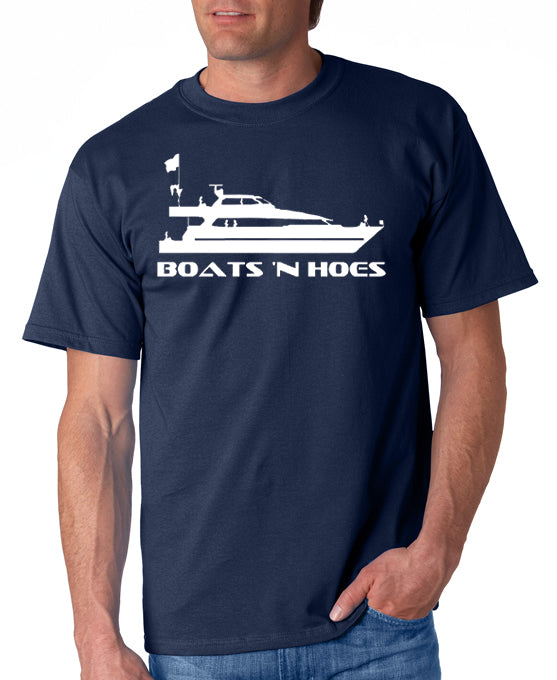 Boats and Hoes T-shirt Step Brothers Movie Inspired