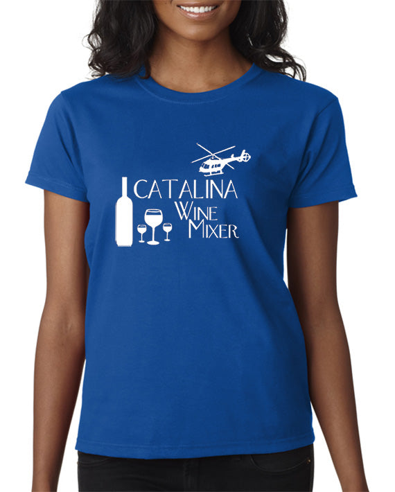 catalina wine mixer t shirt
