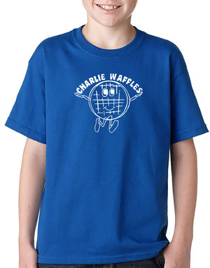 Charlie  Waffles Youth T-shirt Hoodie Inspired by Two and a Half Men TV