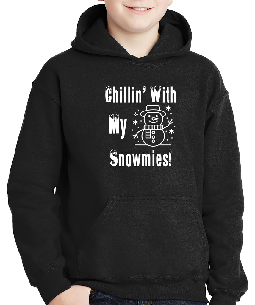 Chillin' with my Snowmies Youth Hoodie