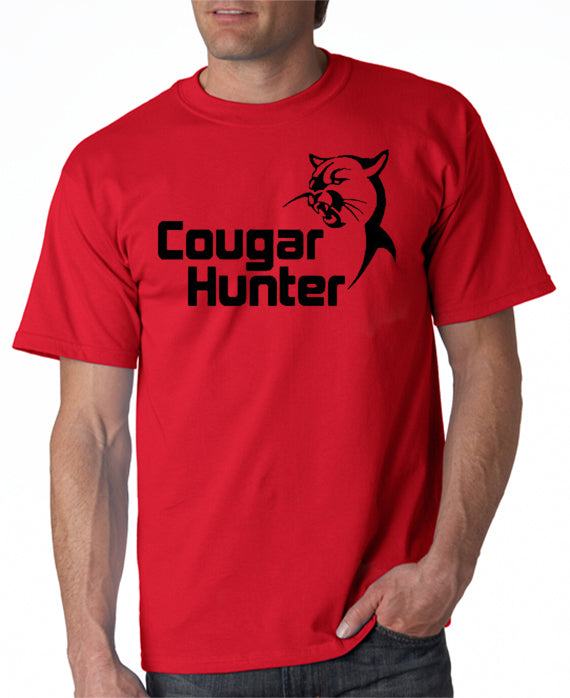 Cougar Hunter T-shirt - Cougar Hunter Tshirt - Sex T-shirt – DesignerTeez