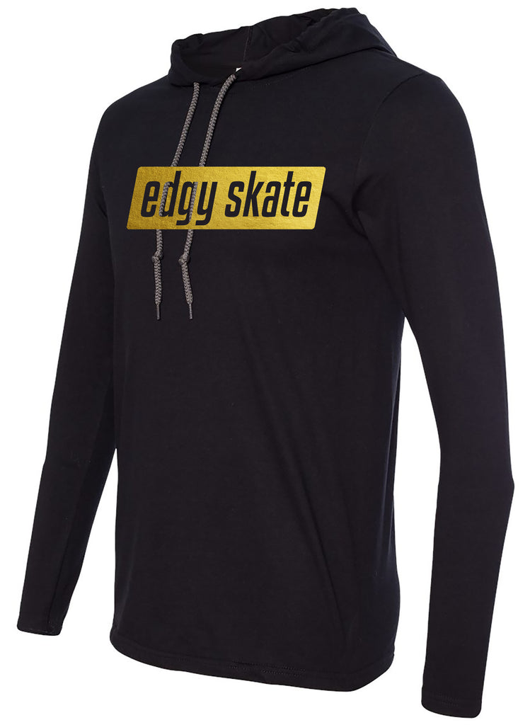 edgy skate long sleeve hoodie t-shirt