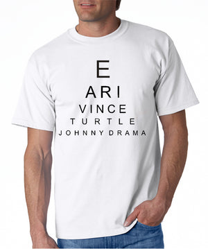 SALE | Entourage Eye Chart t-shirt