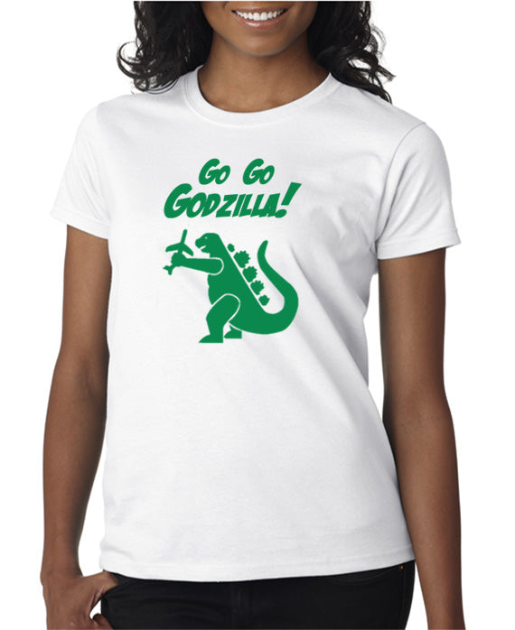 SALES | Go Go Godzilla T-Shirt Godzilla Blue Oyster Cult