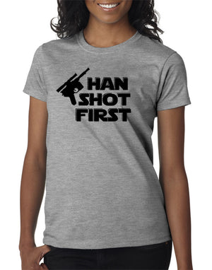 SALE | Han Shot First T-shirt Star Wars Inspired