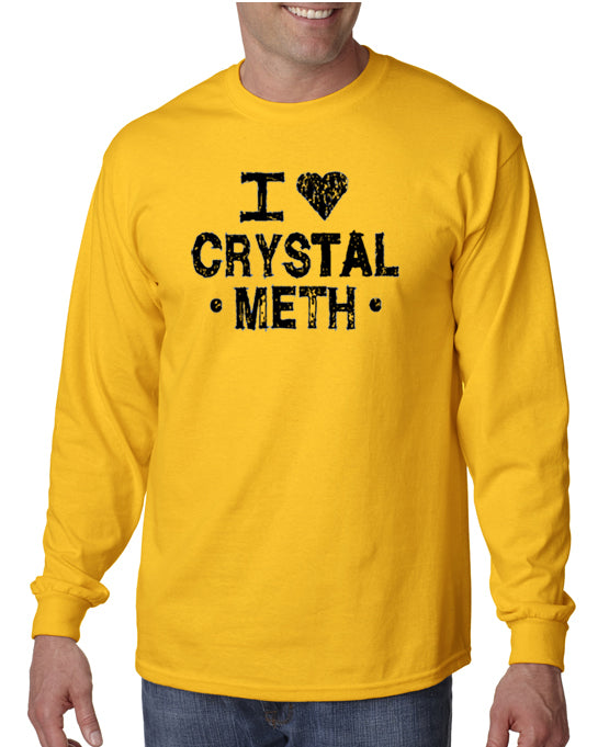 I Heart Crystal First Name I Love Crystal Personalized Premium T-Shirt