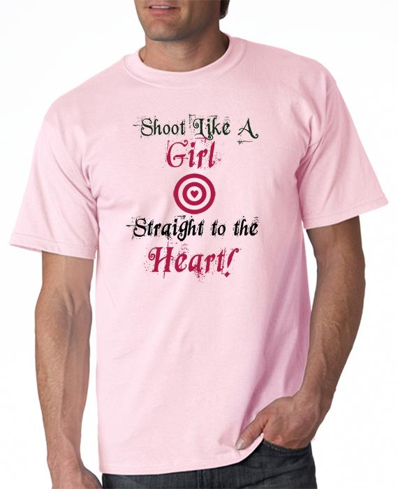I shoot like a girl t shirt best sale