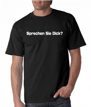 Sprechen Sie Dick T-shirt Step Brothers